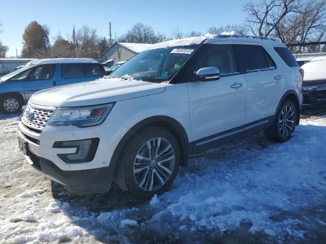 2016 FORD EXPLORER PLATINUM, 