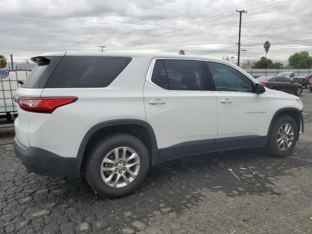 1GNEREKW0KJ304816 - 2019 CHEVROLET TRAVERSE L WHITE photo 3