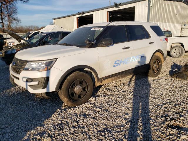 1FM5K8AR9JGA46040 - 2018 FORD EXPLORER POLICE INTERCEPTOR 白色 照片 1