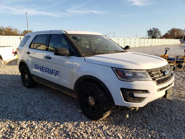 1FM5K8AR9JGA46040 - 2018 FORD EXPLORER POLICE INTERCEPTOR 白色 照片 4