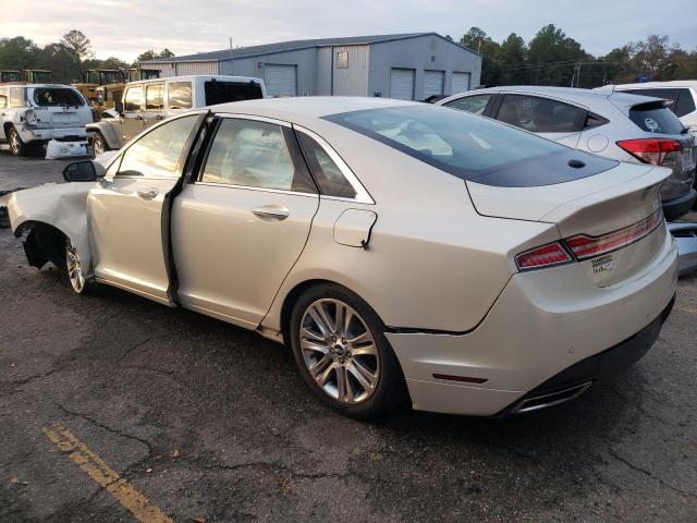 3LN6L2G91GR600274 - 2016 LINCOLN MKZ CREAM photo 2