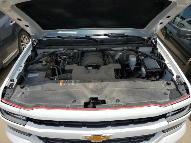 3GCPCPEC0JG393433 - 2018 CHEVROLET SILVERADO C1500 CUSTOM WHITE photo 11