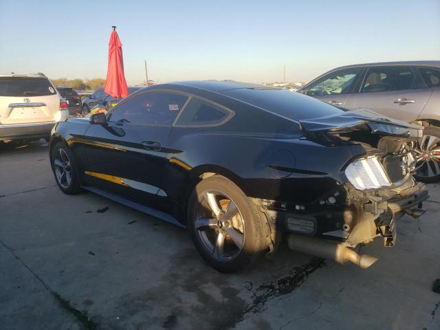 1FA6P8AM7F5377173 - 2015 FORD MUSTANG BLACK photo 2