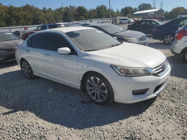 1HGCR2F59EA149091 - 2014 HONDA ACCORD SPORT WHITE photo 4