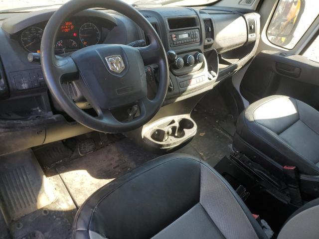 3C6TRVDG8HE553268 - 2017 RAM PROMASTER 2500 HIGH WHITE photo 8