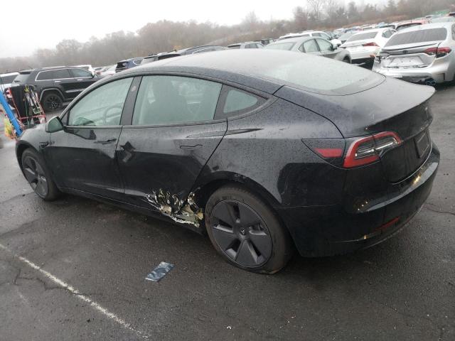 5YJ3E1EA8PF684880 - 2023 TESLA MODEL 3 BLACK photo 2