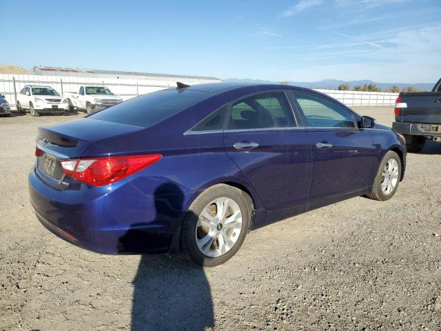 5NPEC4AC0CH446959 - 2012 HYUNDAI SONATA SE BLUE photo 3