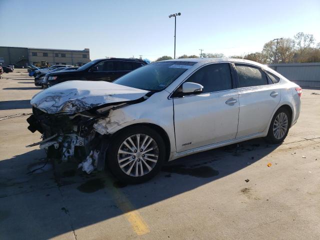 4T1BD1EB7DU018549 - 2013 TOYOTA AVALON HYBRID WHITE photo 1