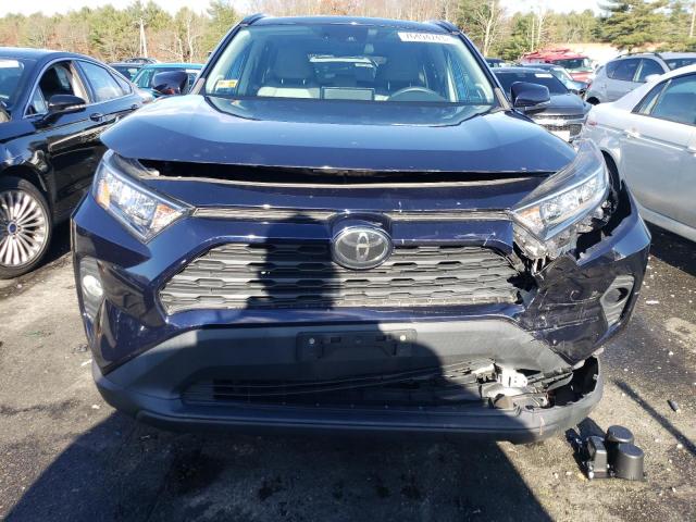 2T3A1RFV0KW024841 - 2019 TOYOTA RAV4 XLE PREMIUM BLUE photo 5