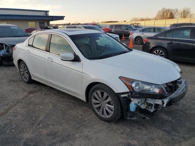 1HGCP2F83BA011896 - 2011 HONDA ACCORD EXL WHITE photo 4