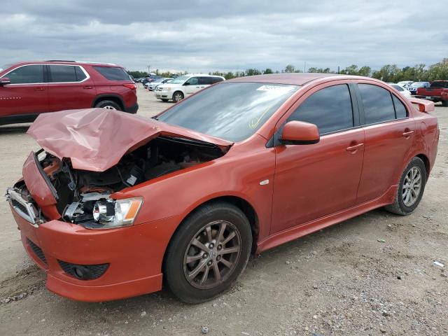 JA32U2FU1AU026487 - 2010 MITSUBISHI LANCER ES/ES SPORT ORANGE photo 1