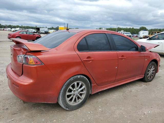 JA32U2FU1AU026487 - 2010 MITSUBISHI LANCER ES/ES SPORT ORANGE photo 3