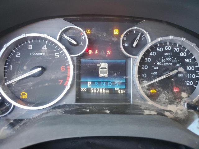 5TFUW5F17HX660259 - 2017 TOYOTA TUNDRA DOUBLE CAB SR/SR5 BROWN photo 9