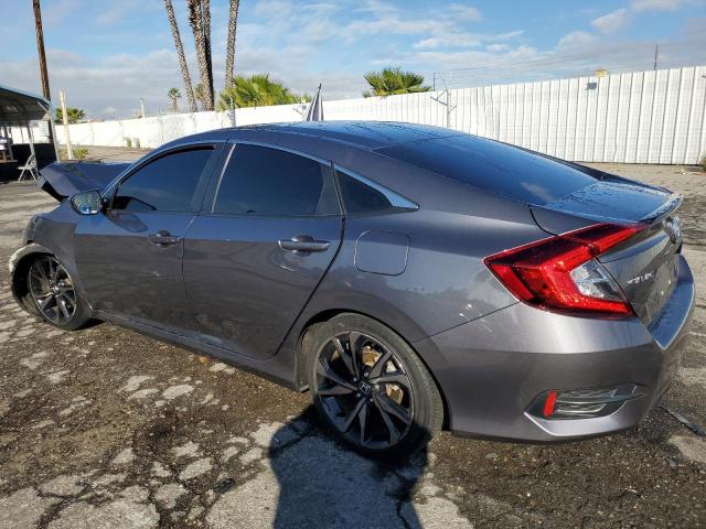 2HGFC2F80MH514637 - 2021 HONDA CIVIC SPORT CHARCOAL photo 2