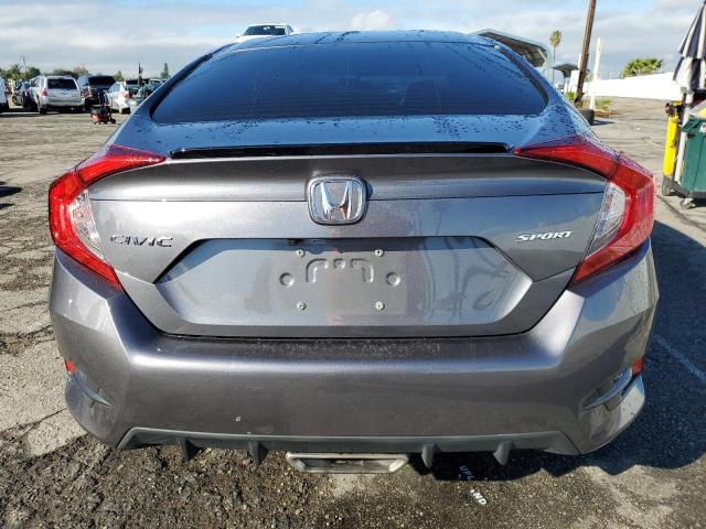 2HGFC2F80MH514637 - 2021 HONDA CIVIC SPORT CHARCOAL photo 6