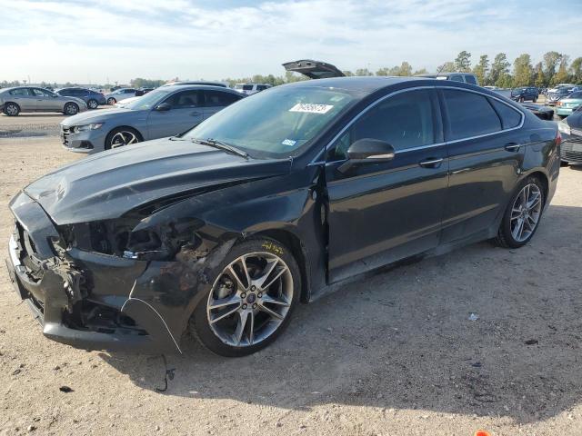 3FA6P0K99GR186378 - 2016 FORD FUSION TITANIUM BLACK photo 1