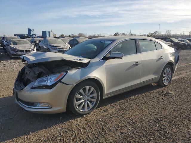 1G4GB5GR1EF144148 - 2014 BUICK LACROSSE GOLD photo 1
