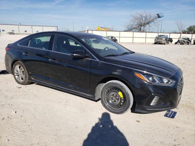 5NPE34AF7JH706300 - 2018 HYUNDAI SONATA SPORT BLACK photo 4