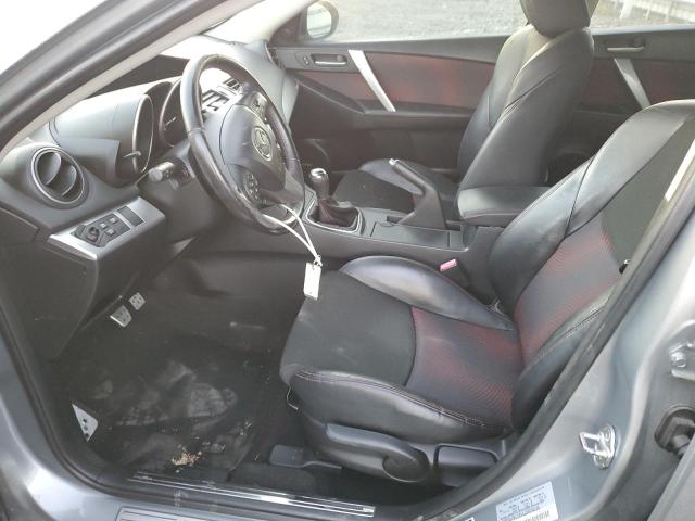 JM1BL1L45C1691917 - 2012 MAZDA SPEED 3 SILVER photo 7