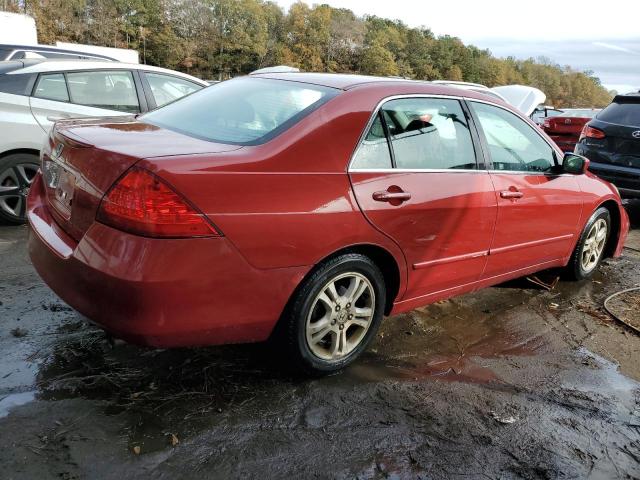 1HGCM56347A068372 - 2007 HONDA ACCORD SE RED photo 3