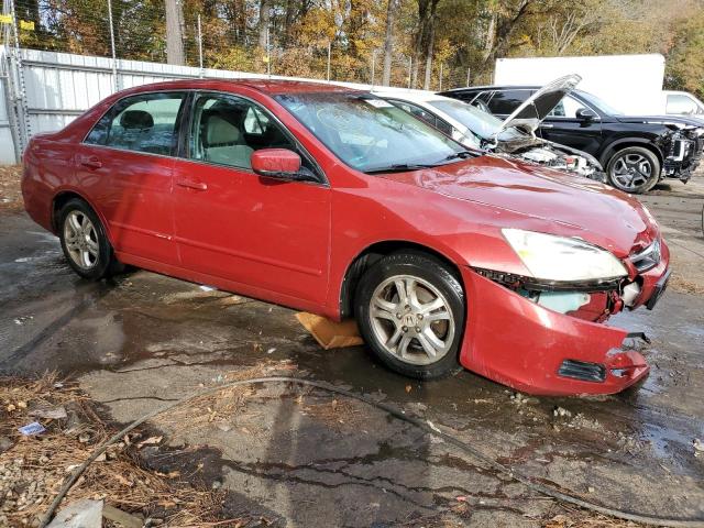 1HGCM56347A068372 - 2007 HONDA ACCORD SE RED photo 4