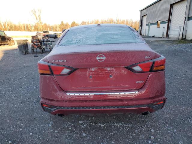 1N4BL4DW3PN407139 - 2023 NISSAN ALTIMA SV BURGUNDY photo 6