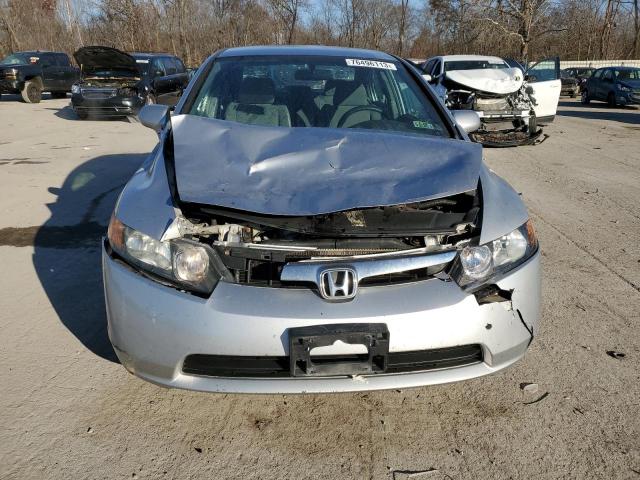 1HGFA16586L094153 - 2006 HONDA CIVIC LX SILVER photo 5