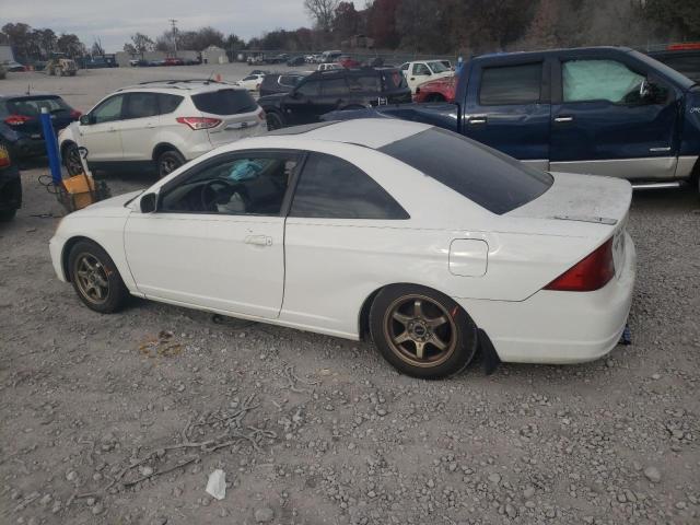 1HGEM21962L018122 - 2002 HONDA CIVIC EX WHITE photo 2