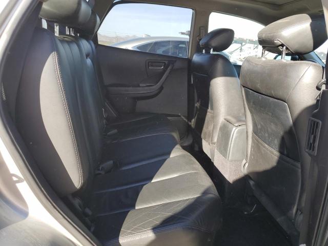 JN8AZ08T44W213808 - 2004 NISSAN MURANO SL SILVER photo 10