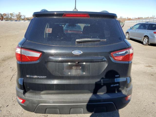 MAJ6P1UL0JC193031 - 2018 FORD ECOSPORT SE BLACK photo 6