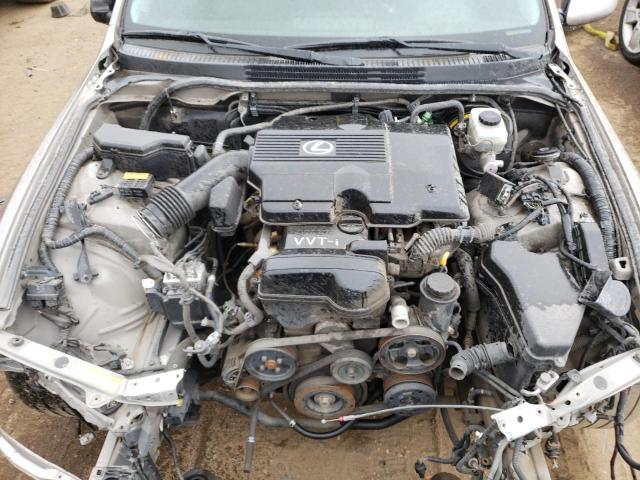 JTHBD192640088256 - 2004 LEXUS IS 300 SILVER photo 11