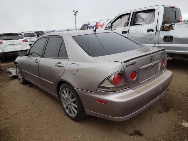 JTHBD192640088256 - 2004 LEXUS IS 300 SILVER photo 2