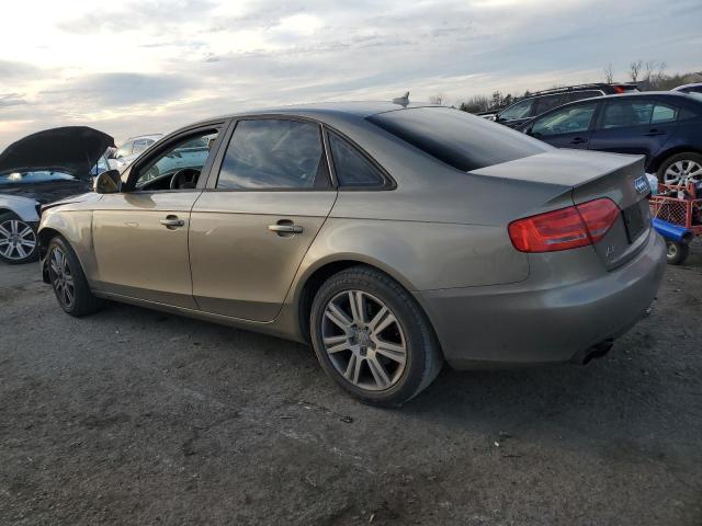 WAULF78K29N051829 - 2009 AUDI A4 2.0T QUATTRO TAN photo 2