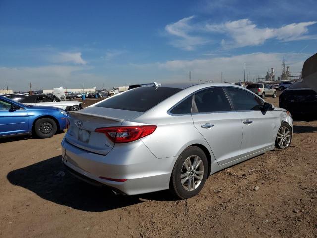 5NPE24AA8FH124141 - 2015 HYUNDAI SONATA ECO SILVER photo 3