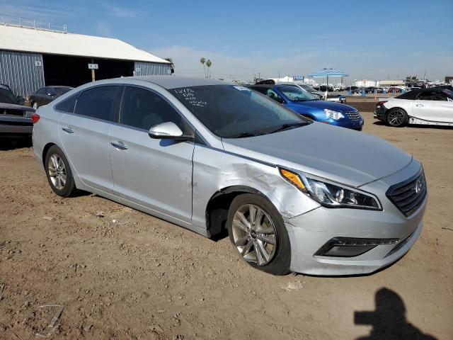 5NPE24AA8FH124141 - 2015 HYUNDAI SONATA ECO SILVER photo 4