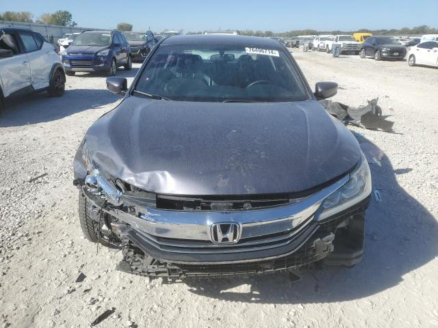 1HGCR2F55GA072044 - 2016 HONDA ACCORD SPORT GRAY photo 5