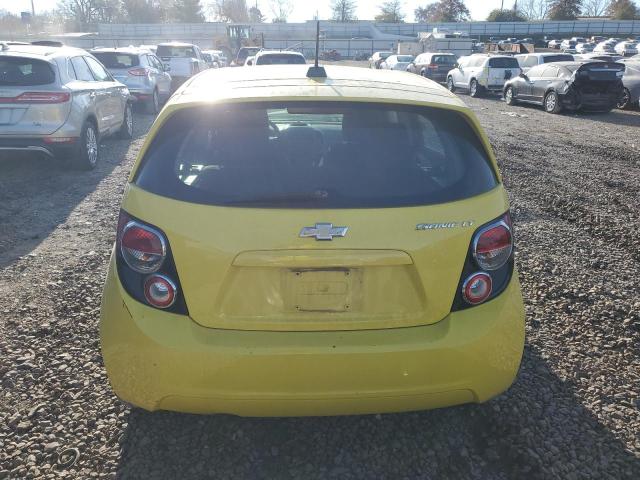 1G1JC6SH3G4118816 - 2016 CHEVROLET SONIC LT YELLOW photo 6