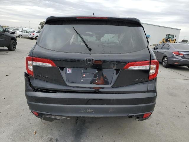 5FNYF6H51NB017838 - 2022 HONDA PILOT EXL BLACK photo 6