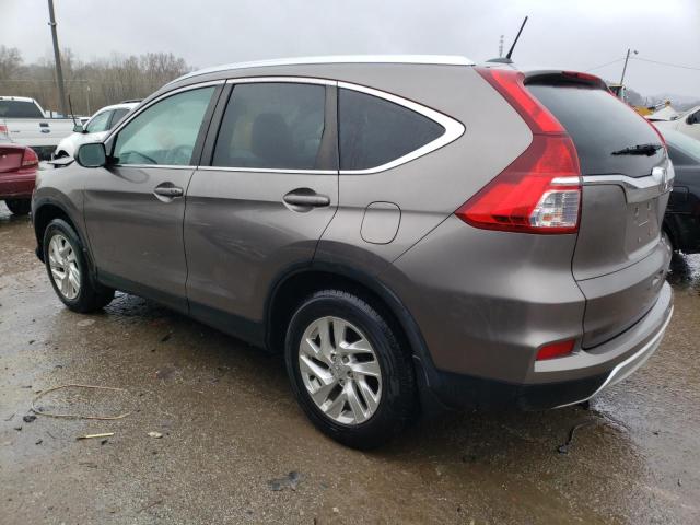 5J6RM4H76FL055185 - 2015 HONDA CR-V EXL GRAY photo 2