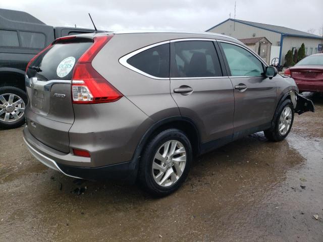 5J6RM4H76FL055185 - 2015 HONDA CR-V EXL GRAY photo 3