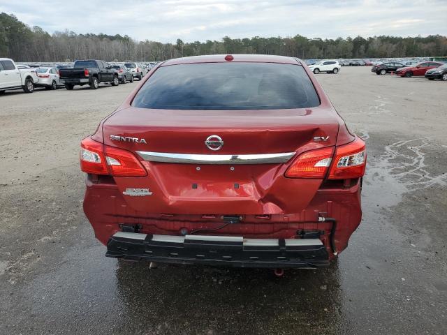 3N1AB7APXGY293010 - 2016 NISSAN SENTRA S RED photo 6