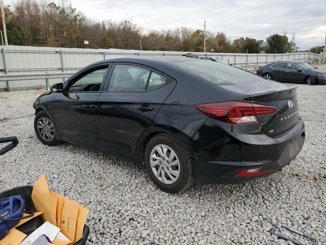 5NPD74LF7KH416069 - 2019 HYUNDAI ELANTRA SE BLACK photo 2