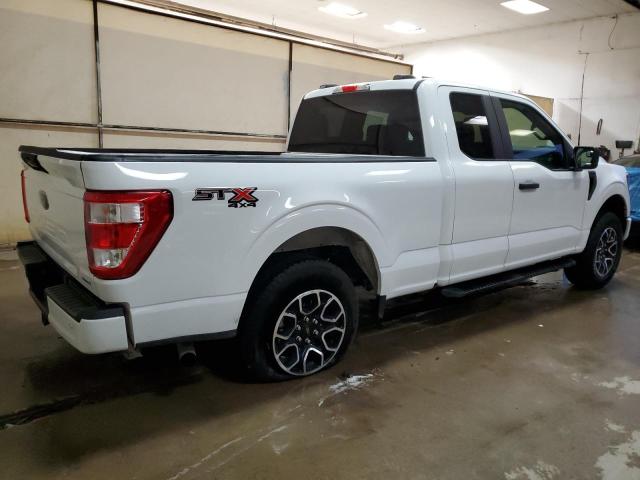 1FTEX1EPXPKD89631 - 2023 FORD F150 SUPER CAB WHITE photo 3