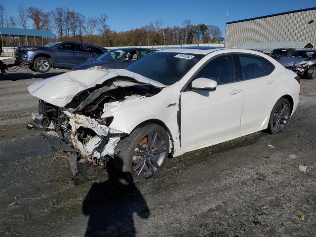 19UUB2F6XJA008669 - 2018 ACURA TLX TECH+A WHITE photo 1