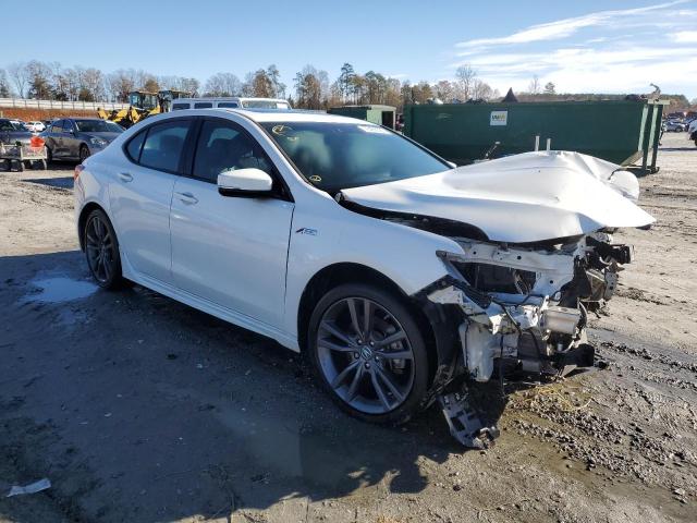 19UUB2F6XJA008669 - 2018 ACURA TLX TECH+A WHITE photo 4