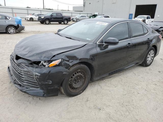 4T1B11HK9JU674834 - 2018 TOYOTA CAMRY L BLACK photo 1