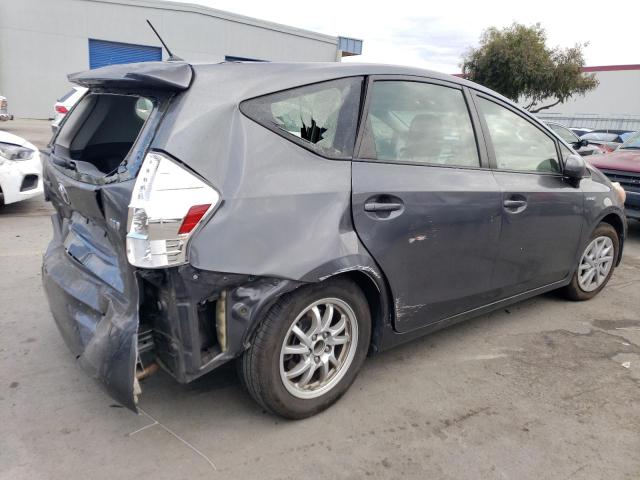 JTDZN3EU7C3105692 - 2012 TOYOTA PRIUS V GRAY photo 3