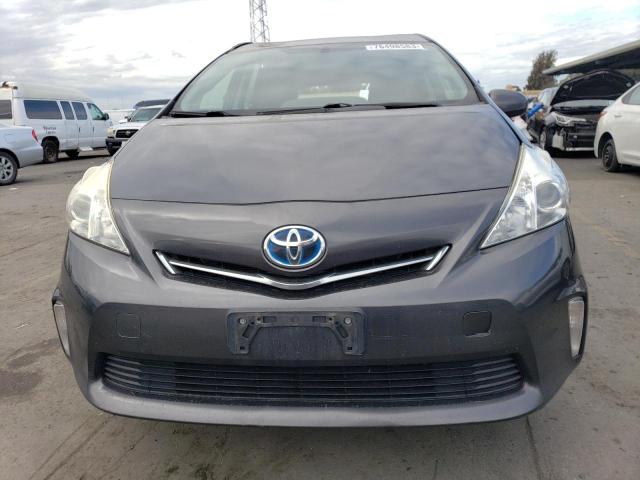 JTDZN3EU7C3105692 - 2012 TOYOTA PRIUS V GRAY photo 5