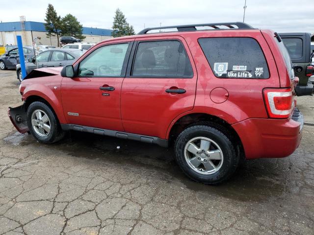 1FMCU03188KE02222 - 2008 FORD ESCAPE XLT RED photo 2