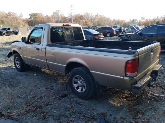 1FTYR10C2YTA28465 - 2000 FORD RANGER TAN photo 2